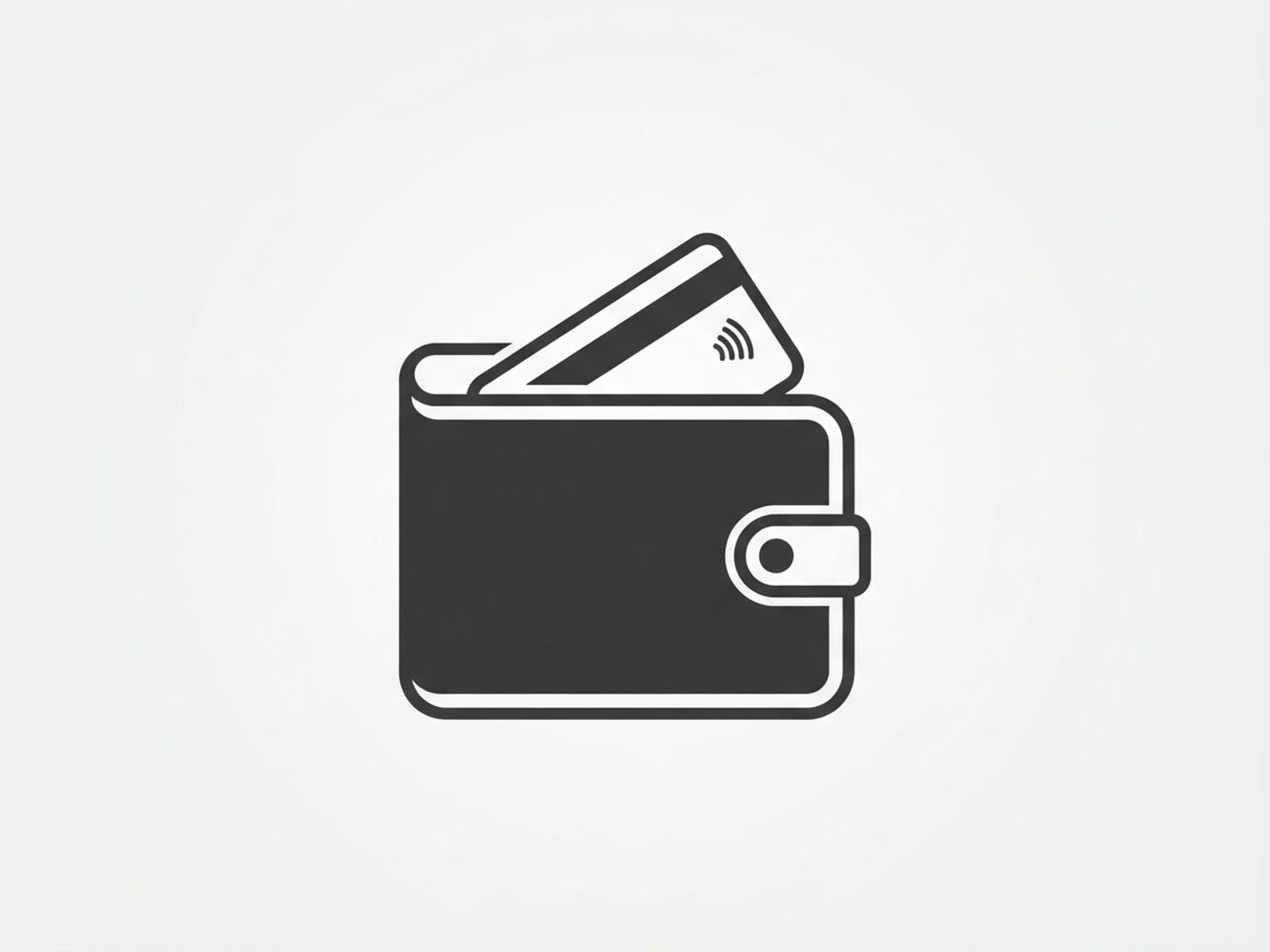Icône de portefeuille électronique